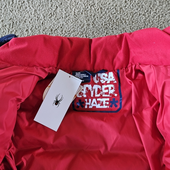 Spyder Haze USA GLORY down jacket size small - Picture 6 of 7